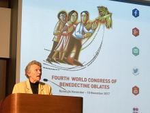 Joan Chittister, OSB speaking at 4th World Congress of Benedictine Oblates