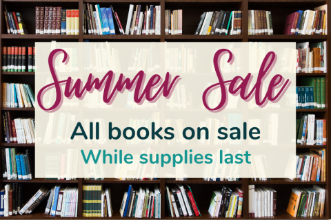 Summer Sale, all books on sale, while supplies last, at joanchittister.org/shop