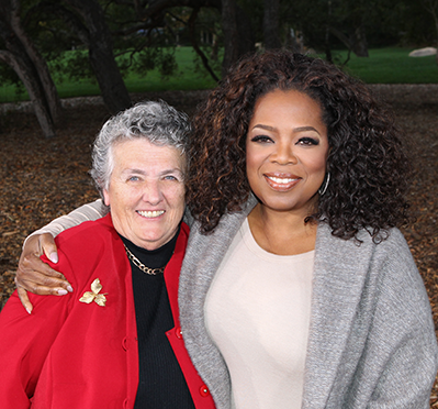 Joan Chittister and Oprah