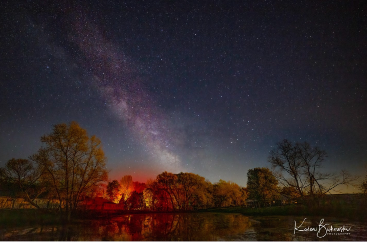 Karen Bukowski image of night sky