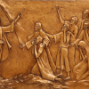 Mary of Magdala at the tomb of Jesus