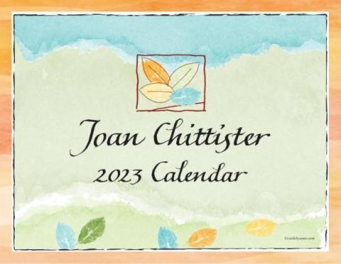 2023 Joan Chittister Calendar with art by Anne Kernion