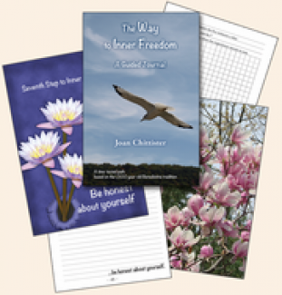 The Way to Inner Freedom: A Guided Journal by Joan Chittister